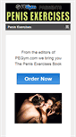 Mobile Screenshot of penisexercisesbook.com